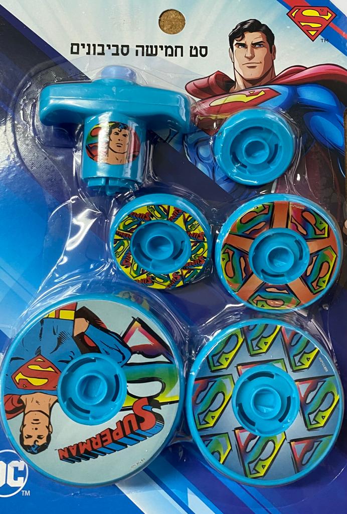 Hanukkah Dreidel - Superman - Pashoshim.com